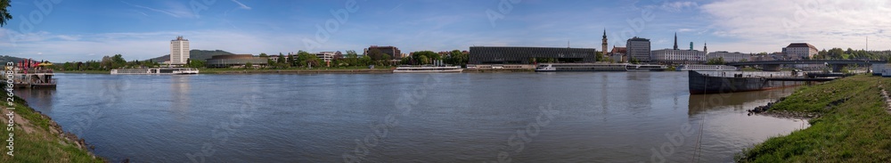 Linz Urfahr Donau Panorama Linz Urfahr Donau Panorama