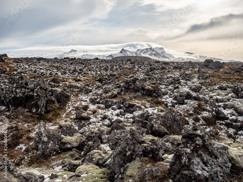 Over the lava field © John