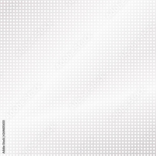 Gray high-tech background with the dots