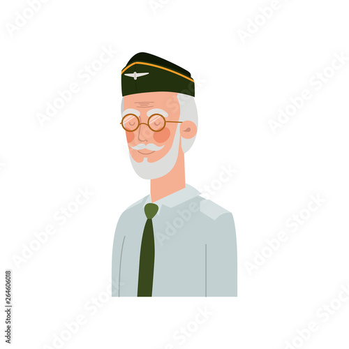 veteran pilot avatar character