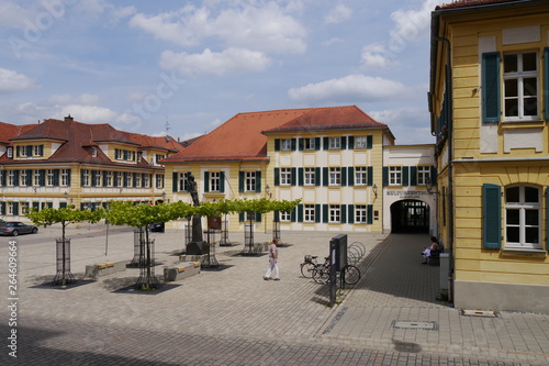 Karslplatz in Ansbach