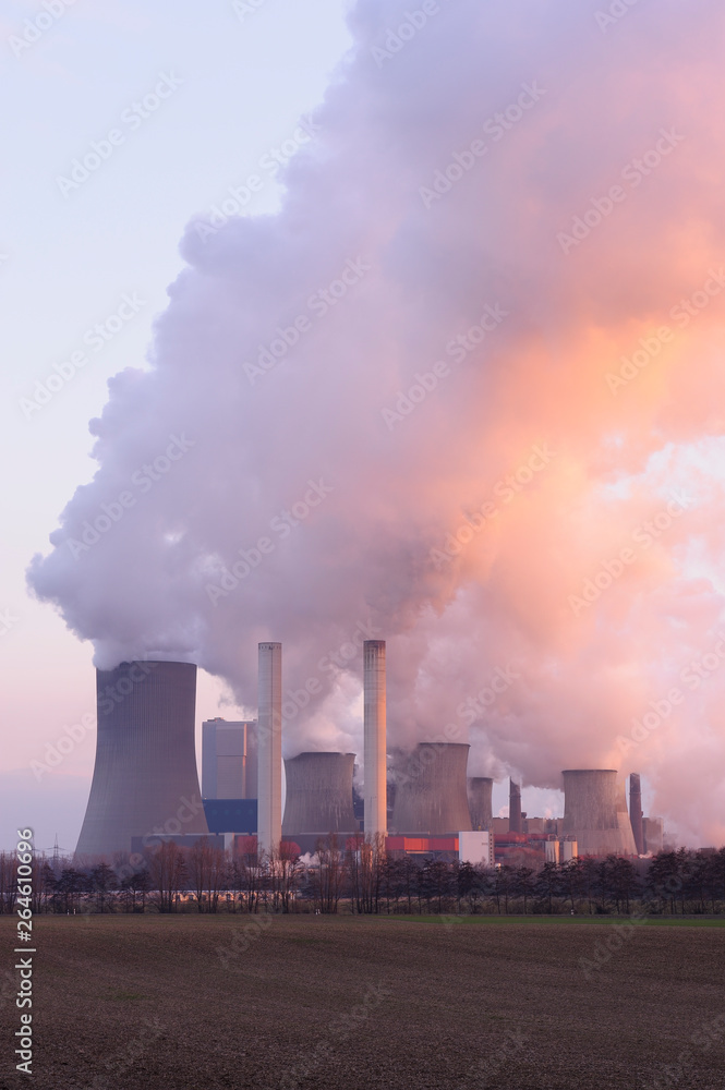 Brown Coal Power Station, North Rhine-Westphalia, Germany, Europe