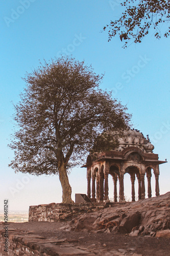 Canvas Print A part of Mehrangarh Fort in Rajasthan