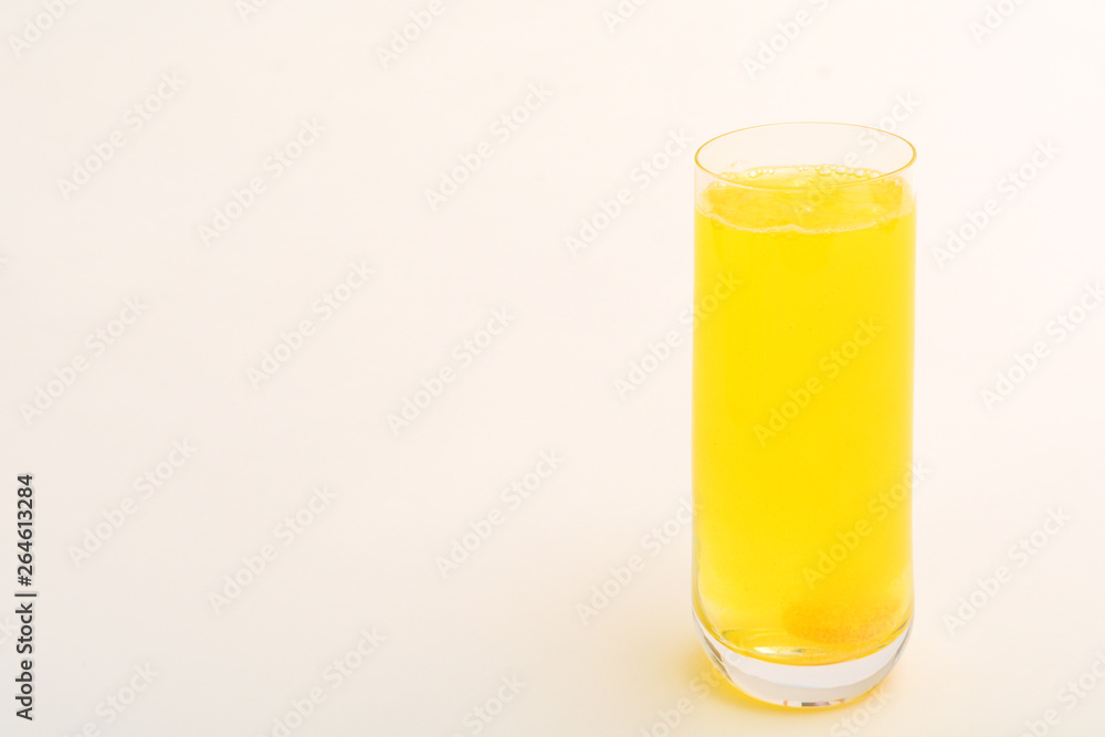 Healthy orange flavour vitamin drink Healthy orange flavour vitamin drink