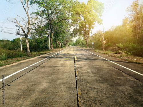 road in mountains