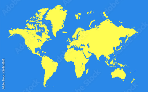 World map background. Blank worldmap template for infographics  reports  designs.
