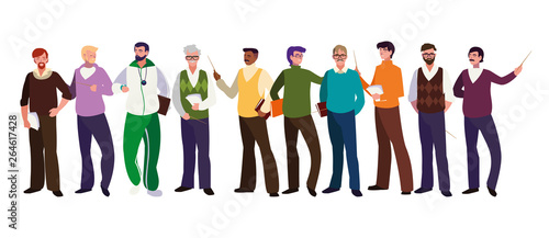 teachers classics and sports avatars characters