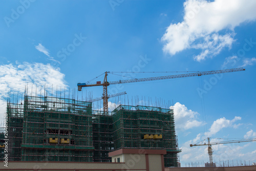 Construction Site, Construction Industry, Building - Activity, Working, Concrete