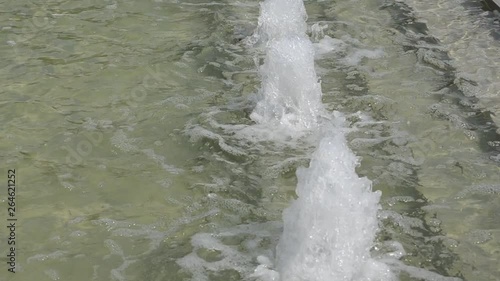 Wallpaper Mural City fountain close up, cool in summer hot day, flowing water Torontodigital.ca