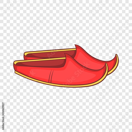 Turkish shoes icon. Cartoon illustration of shoes vector icon for web design