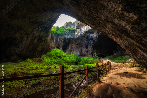 Devetashka cave, near Lovech city, Bulgaria. In this cave have been made some scenes of The Expendables 2 photo
