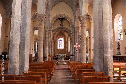 Ville de Monistrol sur Loire en Haute Loire - Auvergne - Eglise Saint Marcellin