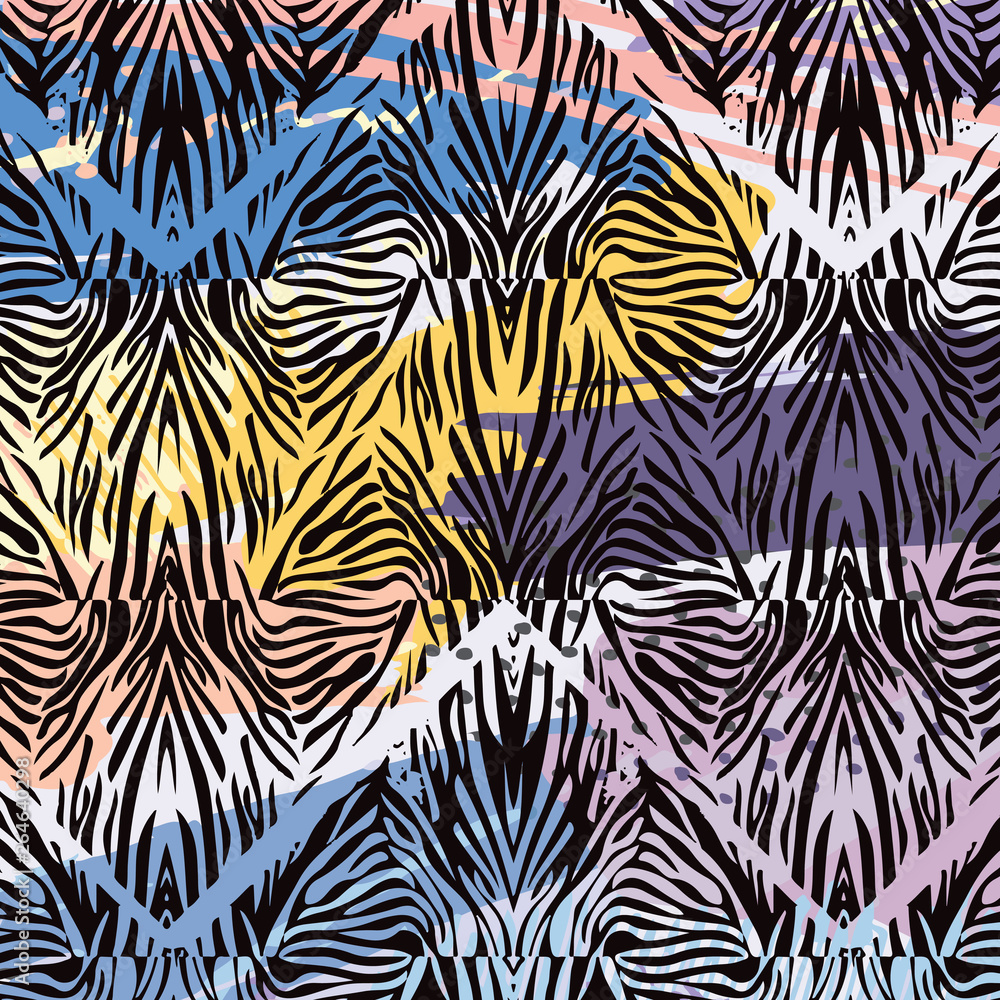 Leopard pattern, jaguar pattern, animal fur Leopard pattern, jaguar pattern, animal fur