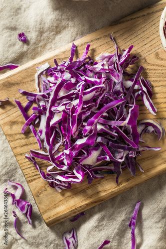 Raw Shredded Purple Cabbage