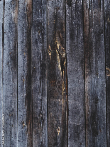 Texture and pattern of old dark wood.Old wood concept in vintage tone