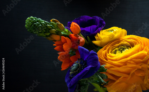Bouquet of spring flowers.