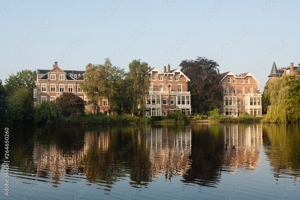 City park Vondelpark in Amsterdam, Netherlands
