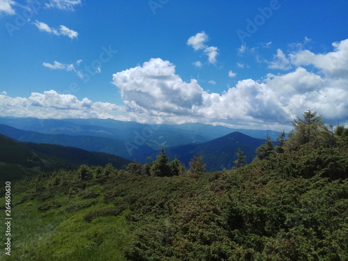 view of mountains