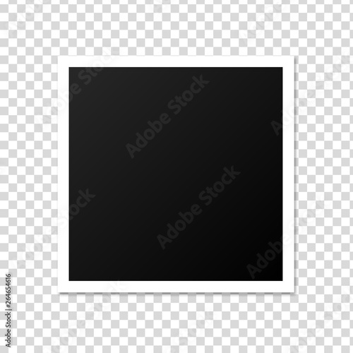 Vector Photo frame mockup design