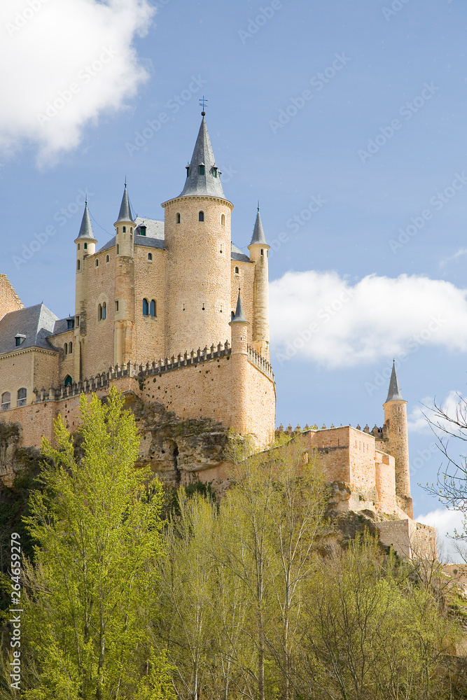 Alcazar of Segovia, Castilla y Leon, Spain.