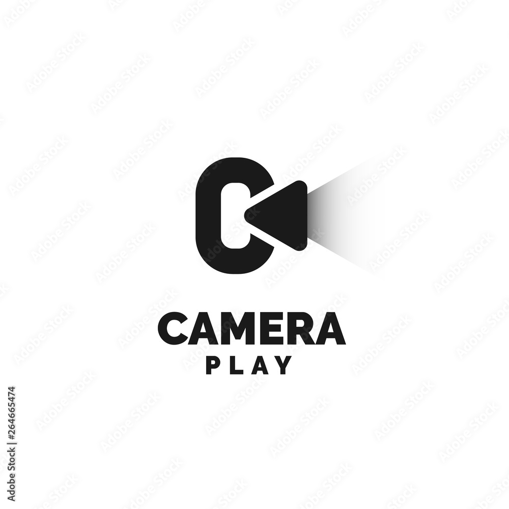 Camera Play Logo Design Inspiration Camera Play Logo Design Inspiration