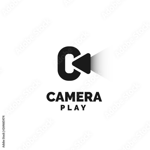 Camera Play Logo Design Inspiration