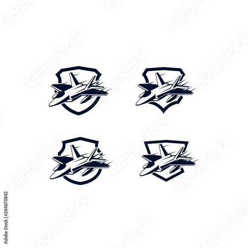 jet logo set