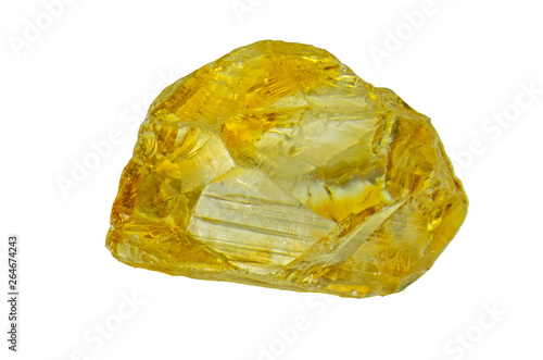 Natural Citrine Gems Stone oval cut beautiful.Holding a yellow topaz stone by tweezers.