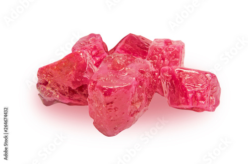 Ruby raw rough and Natural aStill not grinding shape ,red stone