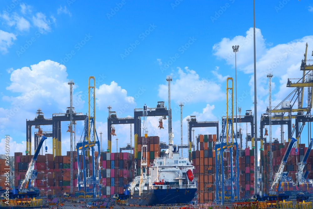 Commercial port , Export and import Commercial port , Export and import