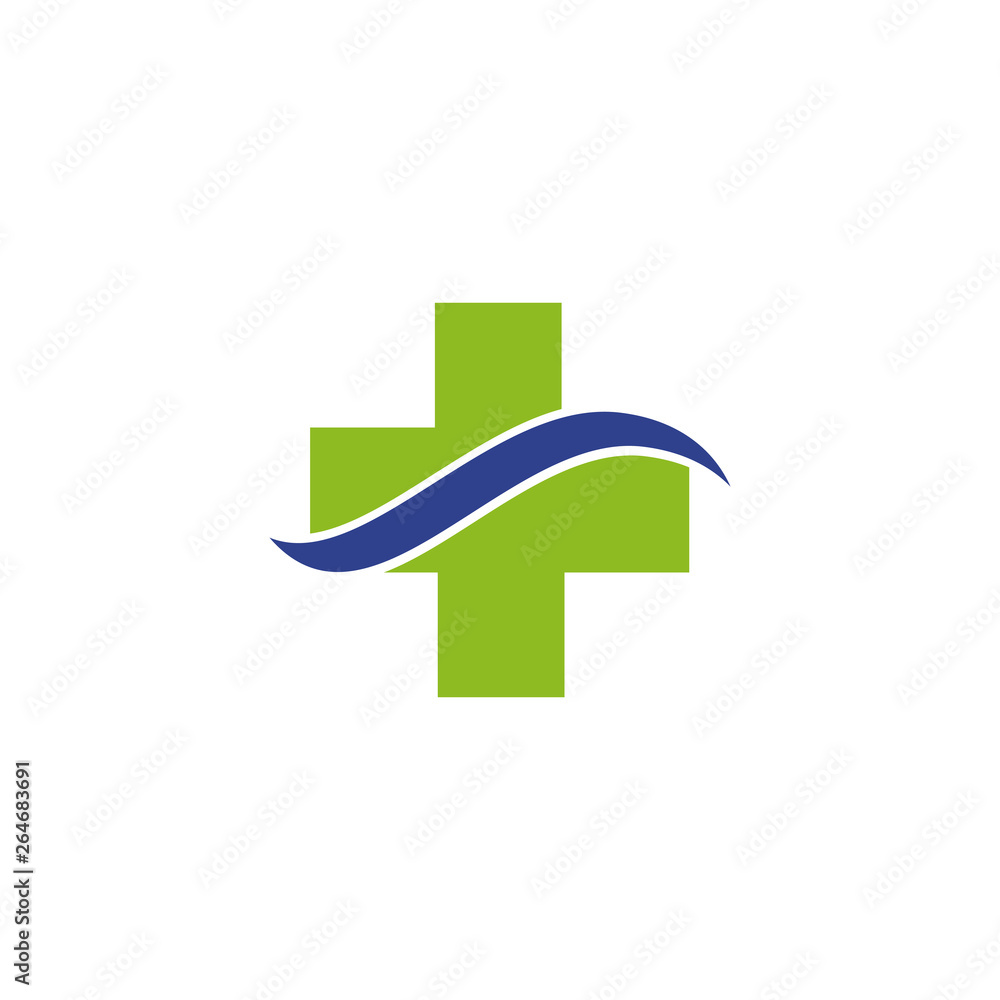 Medical and health care logo design vector template Medical and health care logo design vector template