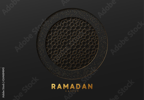 Ramadan vector background.