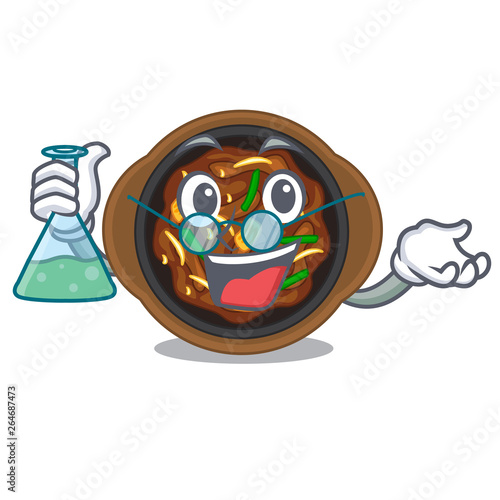 Professor bulgogi in a the bowl cartoon
