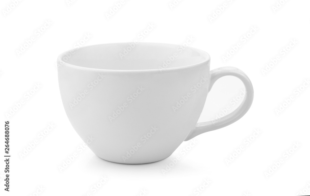 Cup ceramic on white background. Cup ceramic on white background.