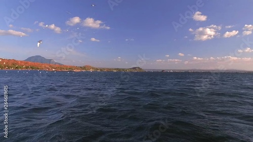 beach along Bird Lake