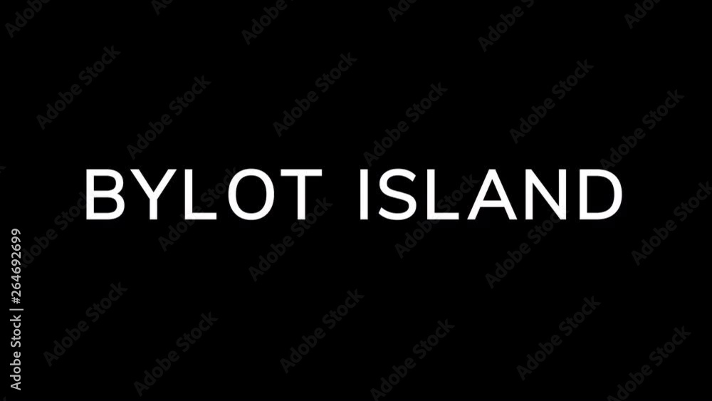 From the Glitch effect arises BYLOT ISLAND. Then the TV turns off. Alpha channel Premultiplied - Matted with color black From the Glitch effect arises BYLOT ISLAND. Then the TV turns off. Alpha channel Premultiplied - Matted with color black