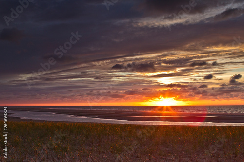 Sonnenuntergang an der Nordsee