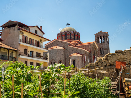 Holy Sacred Cathedral  in the city of Edessa, Greece photo