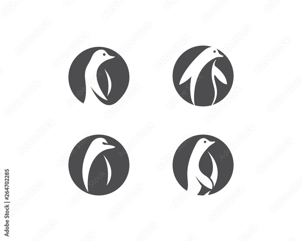 Penguin logo vector Penguin logo vector