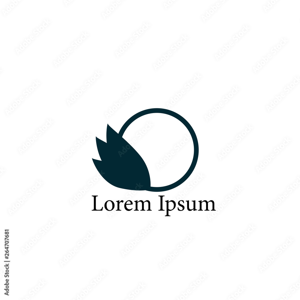 leaf logo icon for nature company leaf logo icon for nature company