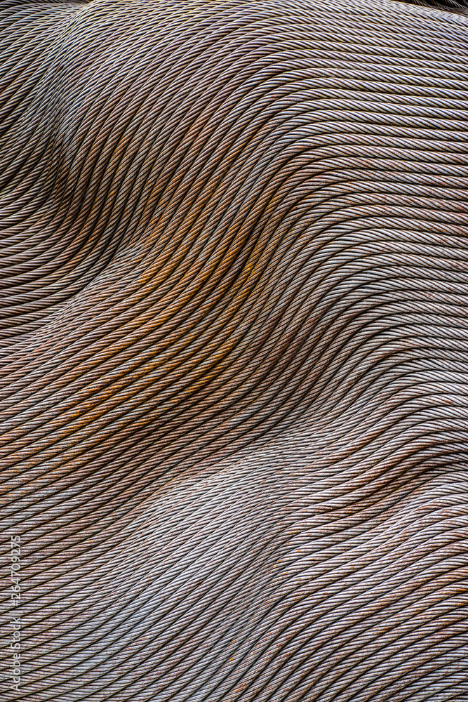 Iron rope texture art abstract Iron rope texture art abstract