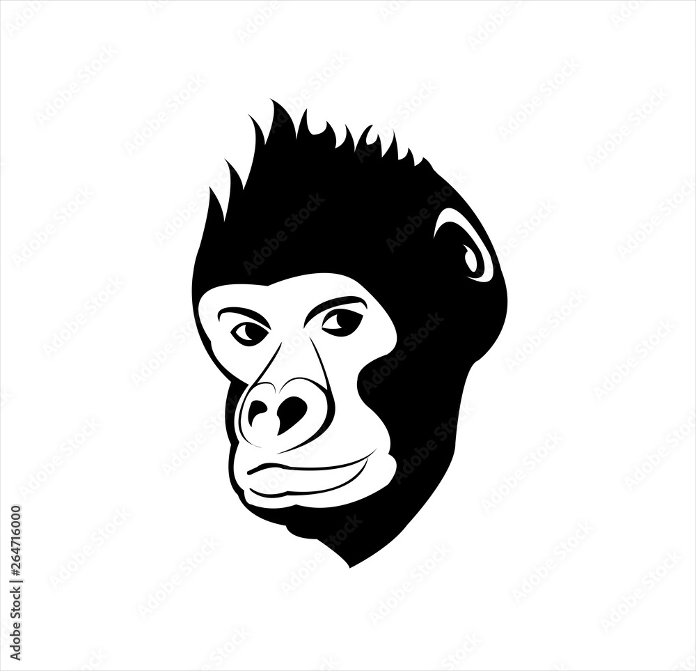gorilla logo vector gorilla logo vector