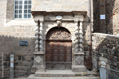 Konstfotografi Ville Le Puy en Velay en Haute Loire - Auvergne - Porte de la Chapelle des Pénit