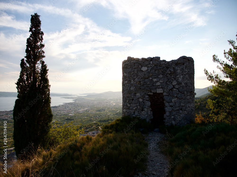 Croatia Walkingtrail Kozjak Tower History of Damlatia Croatia Walkingtrail Kozjak Tower History of Damlatia