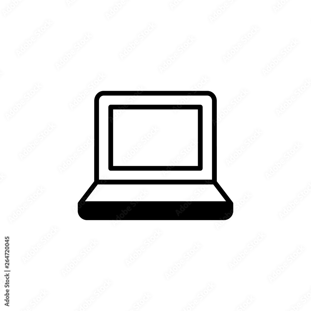 laptop icon vector. laptop vector design. sign design. flat style. Vector EPS 10 laptop icon vector. laptop vector design. sign design. flat style. Vector EPS 10