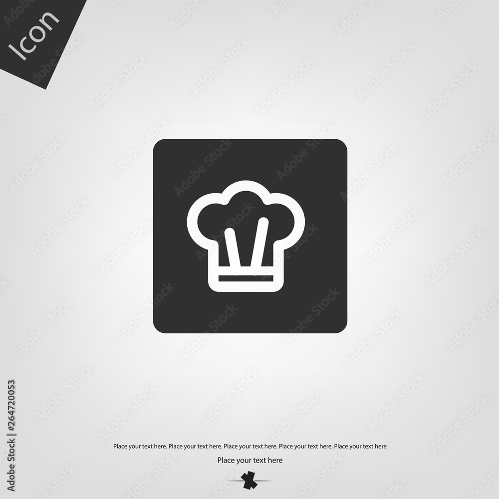 Chef cap icon Chef cap icon