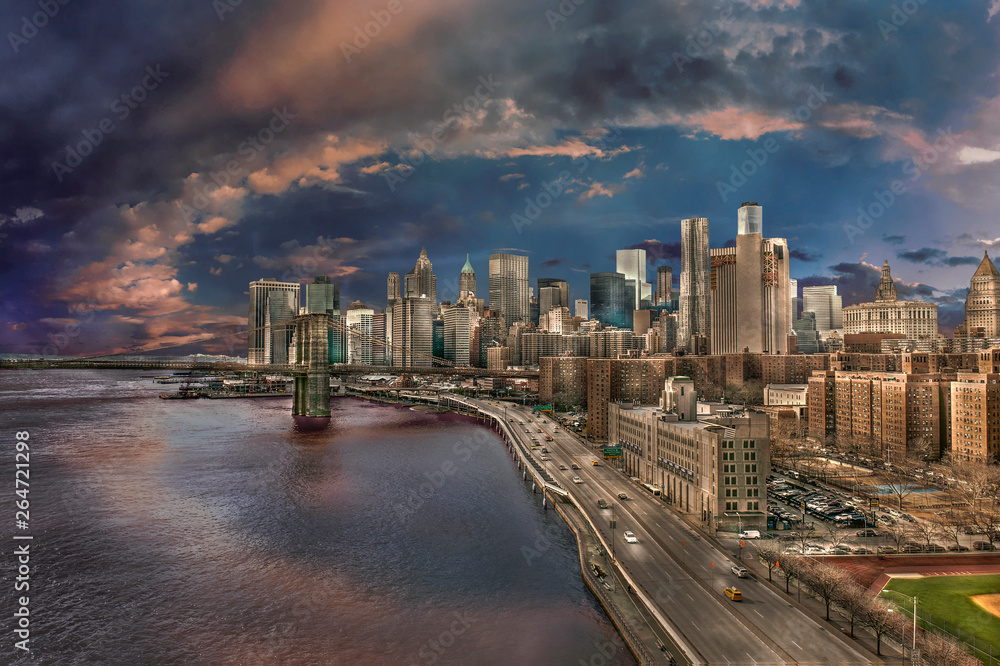 Fototapeta premium The fantastic city of New York.