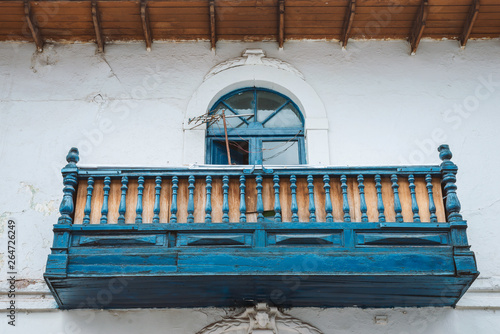 wooden balcony exterior