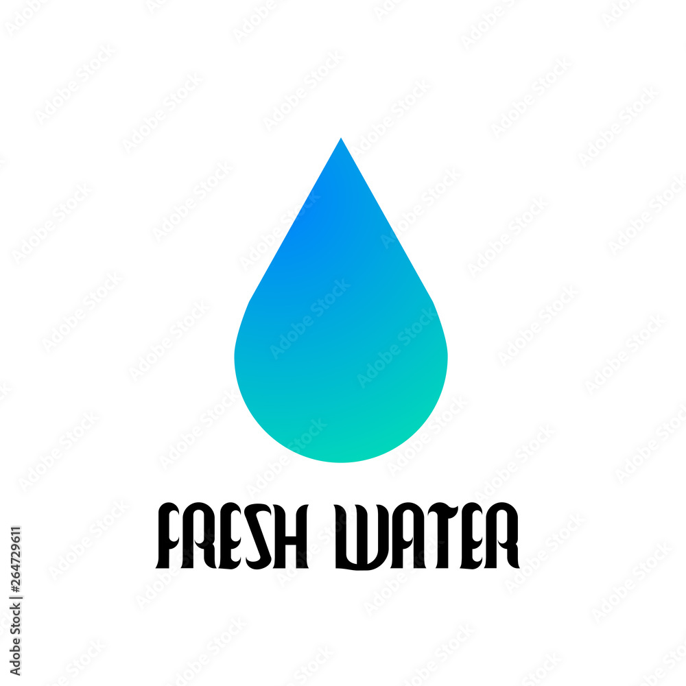 fresh water logo icon fresh water logo icon