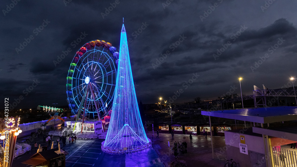 Christmas fair in Spain